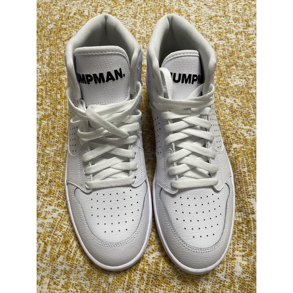 Nike Air Jordan Access Men's Basketball Shoes Triple White Size 9.5 AR3762-100